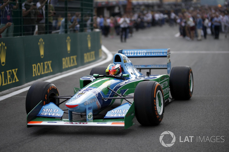 Mick Schumacher in the Benetton B194-5