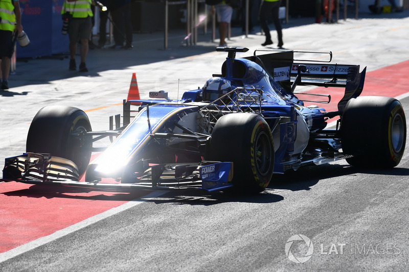 Gustav Malja, Sauber C36, aero sensor
