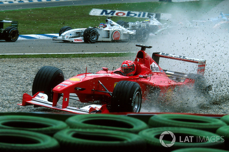 Accident de Michael Schumacher au GP d'Allemagne