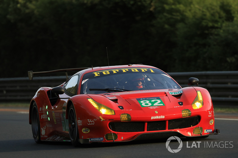 Ausfall LMGTE-Pro: #82 Risi Competizione, Ferrari 488 GTE