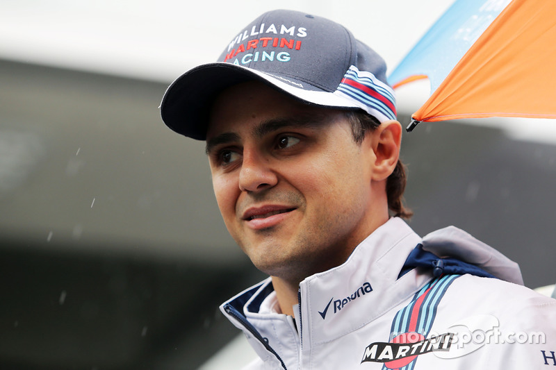 Felipe Massa, Williams on the drivers parade