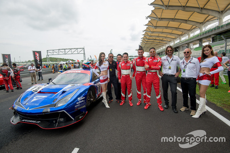#75 T2 Motorsports Ferrari 488 GT3: Gregory Teo Bee Tat, David Tjiptobiantoro, Christian Colombo