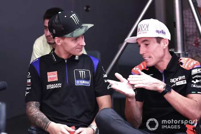Fabio Quartararo, Yamaha Factory Racing, Aleix Espargaró, Aprilia Racing Team