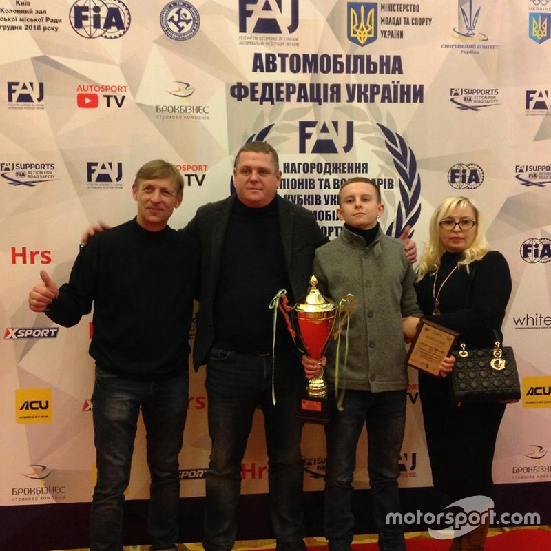 Нагородження учасників Чемпіонату України з картингу
