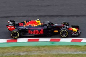 Max Verstappen, Red Bull Racing RB14. 