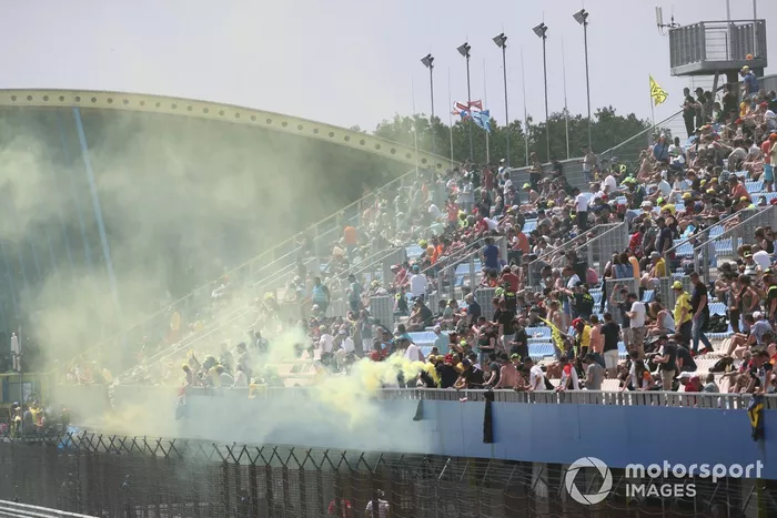 Fan alla gara del GP d'Olanda