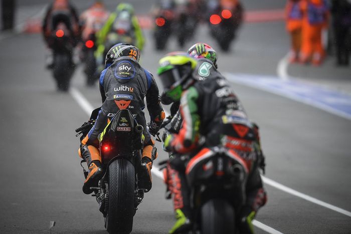 Luca Marini, Esponsorama Racing en pitlane