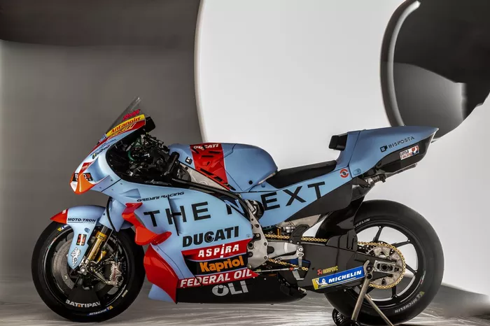 La Ducati del Gresini Racing para 2022