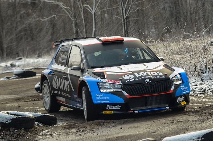Kajetan Kajetanowicz, Maciej Szczepaniak, Skoda Fabia Rally2 evo