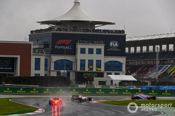 Sergio Pérez, Racing Point RP20, Antonio Giovinazzi, Alfa Romeo Racing C39, Esteban Ocon, Renault F1 Team R.S.20