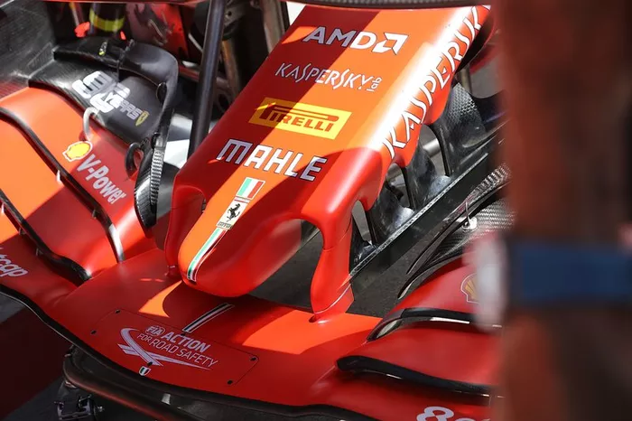 Ferrari SF90, front wing