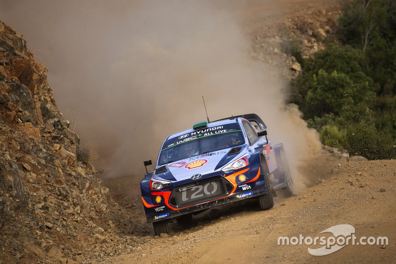 Hayden Paddon, Sebastian Marshall, Hyundai Motorsport Hyundai i20 Coupe WRC