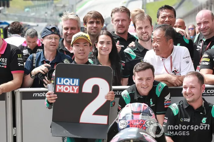 Segundo clasificado Ayumu Sasaki, SIC Racing Team

