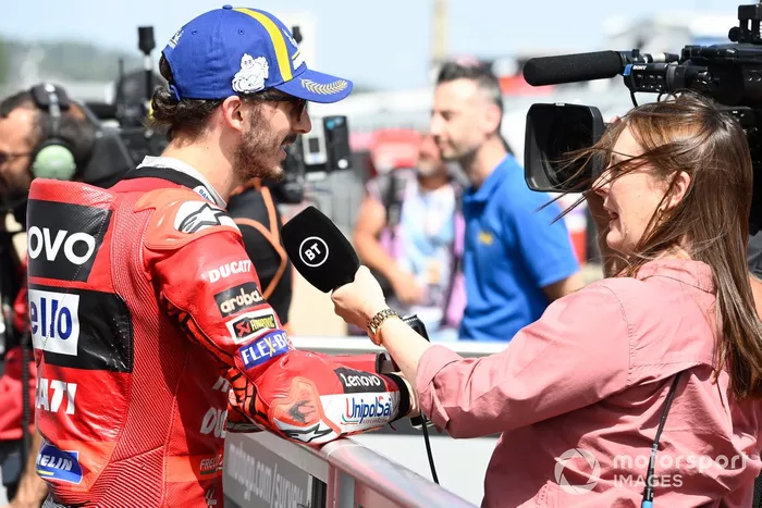 Ganador de la pole Francesco Bagnaia, Ducati Team