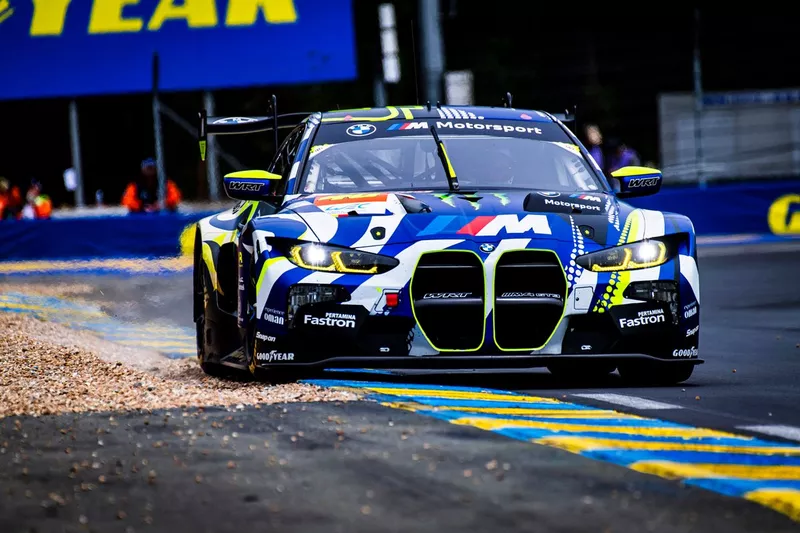 #46 Team WRT BMW M4 LMGT3 : Ahmad Al Harthy, Valentino Rossi, Maxime Martin