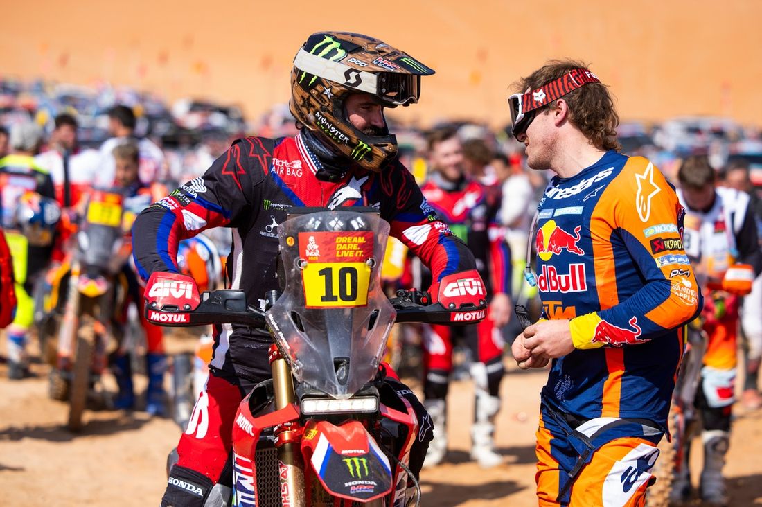 #10 Monster Energy Honda HRC Honda: Skyler Howes, #4 Red Bull KTM Factory Racing KTM: Daniel Sanders