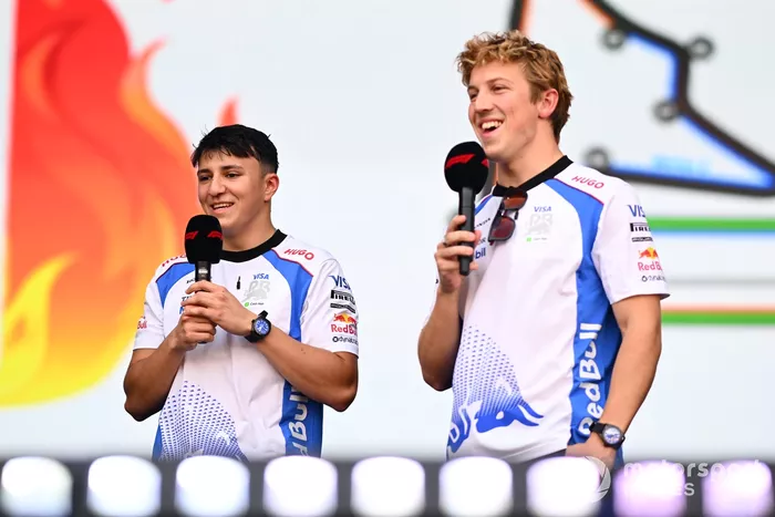 Liam Lawson, Racing Bulls Team, Isack Hadjar, Racing bulls Team