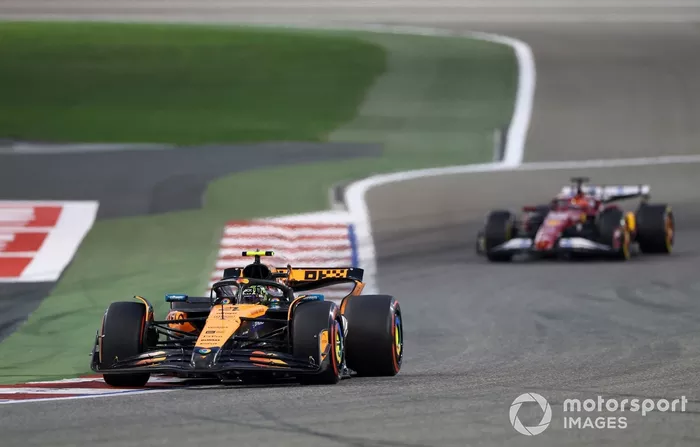 Charles Leclerc, Ferrari, Lando Norris, McLaren