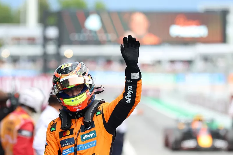 Oscar Piastri, McLaren, en pole position