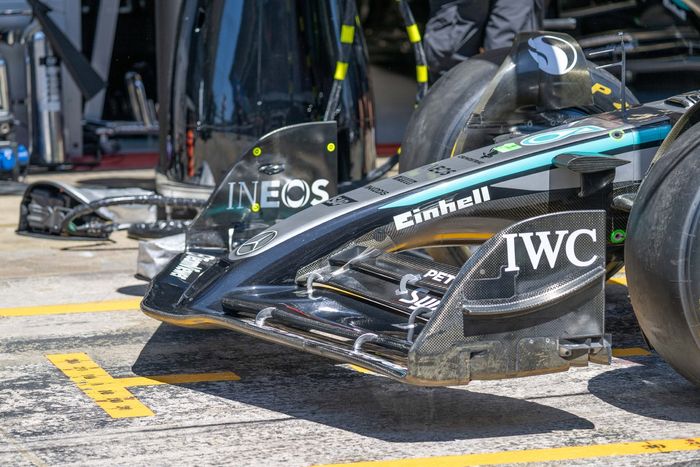 Mercedes W16 technical detail