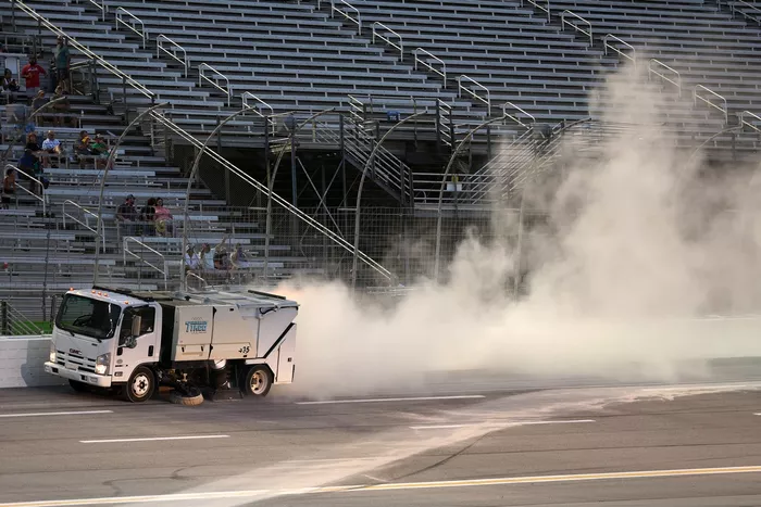 Track cleaning