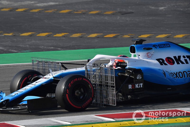 Robert Kubica, Williams FW42, con sensori aerodinamici