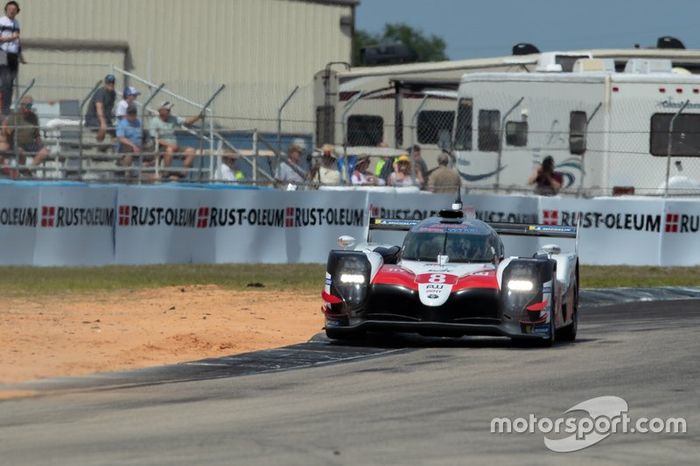 #8 Toyota Gazoo Racing Toyota TS050: Sebastien Buemi, Kazuki Nakajima, Fernando Alonso