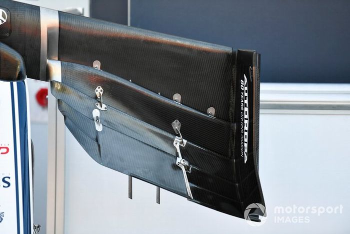 Alerón delantero del Alfa Romeo Racing C38