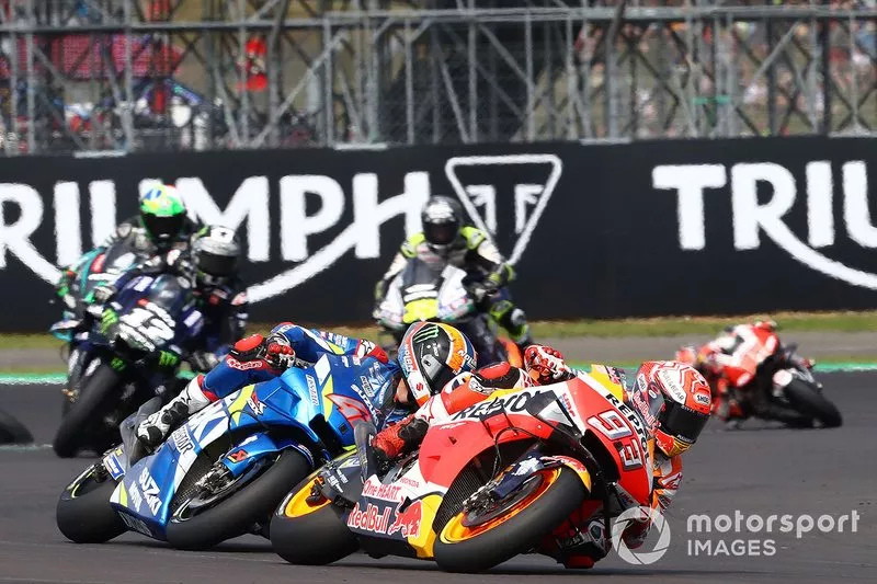 Marc Marquez, Repsol Honda Team, Alex Rins, Team Suzuki MotoGP
