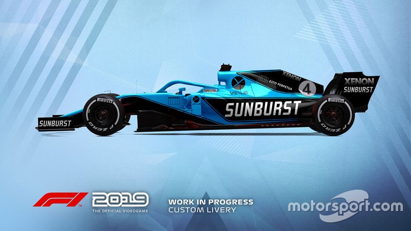 F1 2019 custom livery