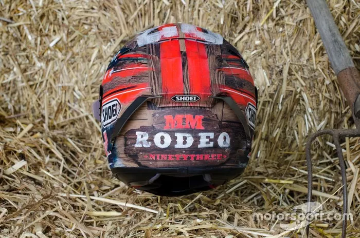 Marc Marquez, Repsol Honda Team, casco diseño especial GP Américas