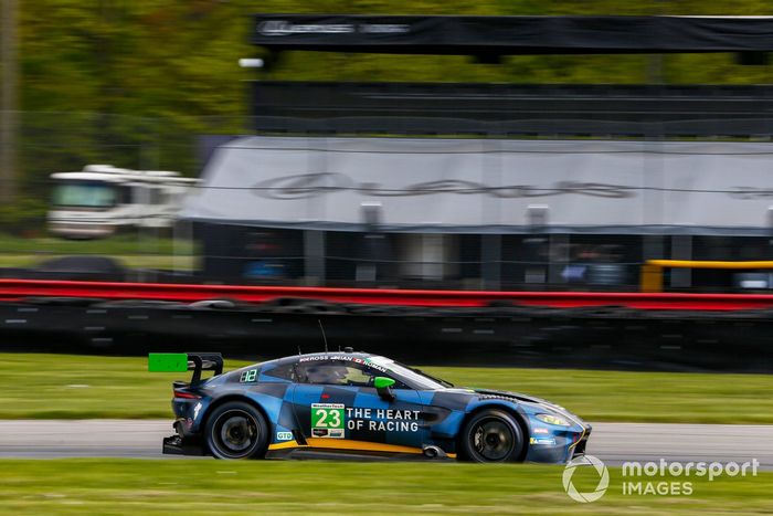 #23: Heart Of Racing Team Aston Martin Vantage GT3, GTD: Ross Gunn, Roman De Angelis