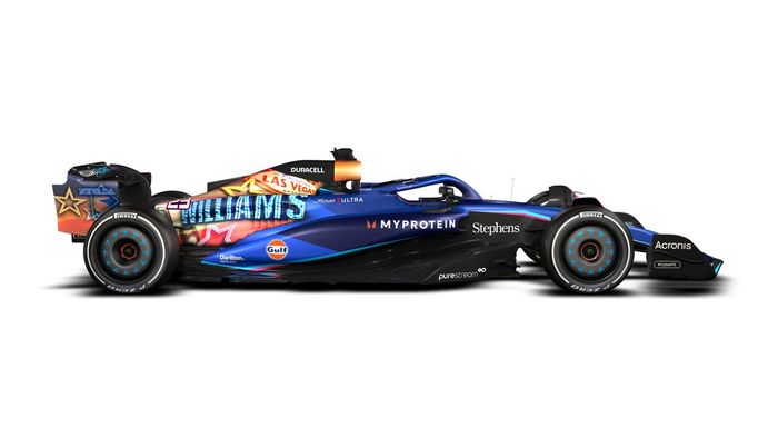 Williams FW45 Las Vegas Livery