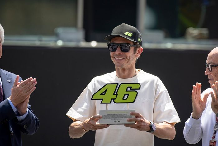 Valentino Rossi, retira su número 46