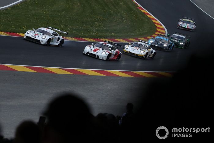 #91 Porsche GT Team Porsche 911 RSR 19 LMGTE Pro de Gianmaria Bruni, Richard Lietz 
