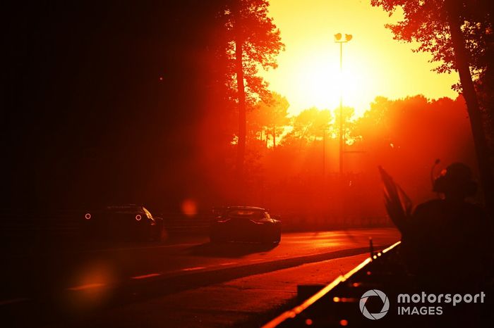 Acción de la carrera