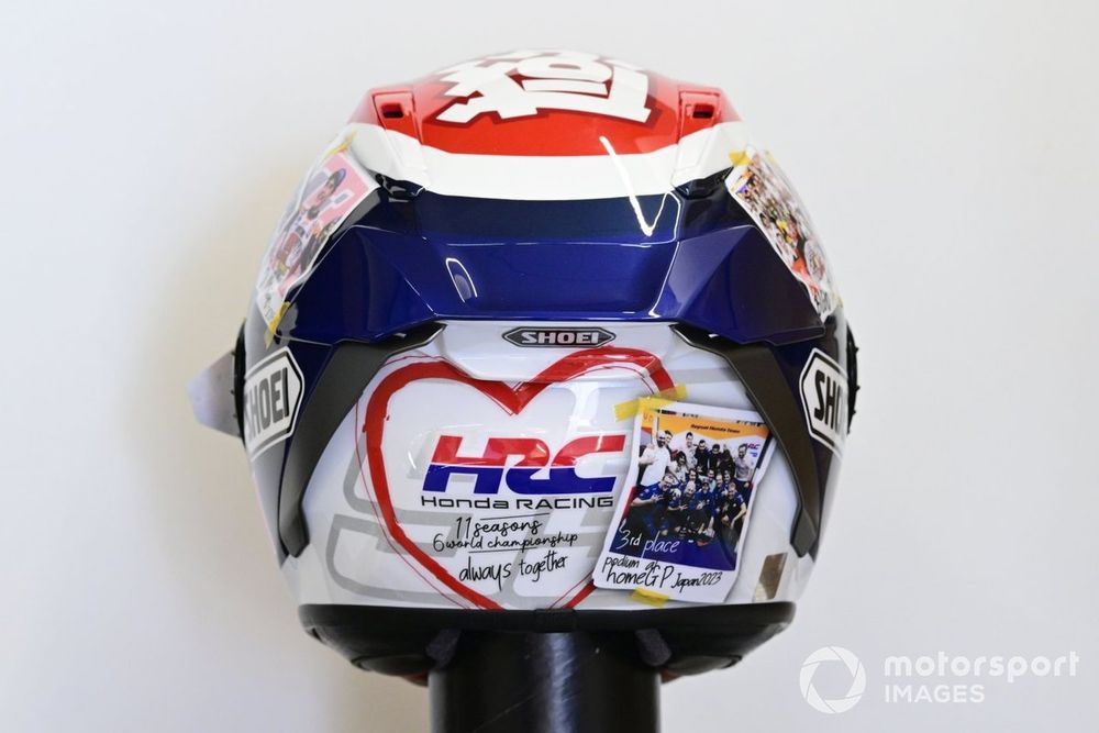 Casco especial de Marc Márquez, Repsol Honda Team