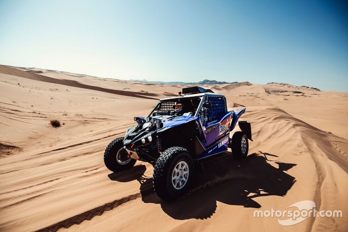 #385 Yamaha Powered by X-Raid Team: Mattias Ekström, Emil Bergkvist