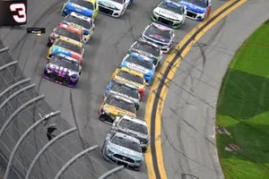 Dale Earnhardt tribute lap