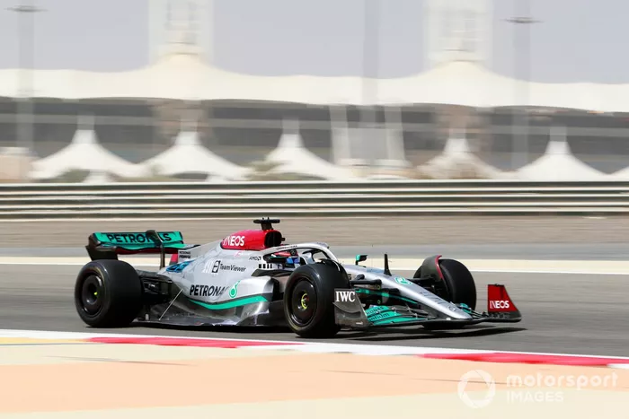 George Russell, Mercedes W13

