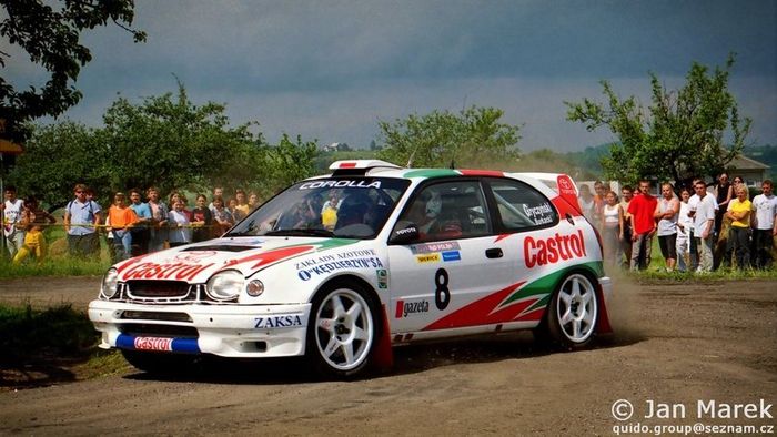 Robert Gryczyński, Tadeusz Burkacki, Toyota Corolla WRC, Rajd Polski 1998
