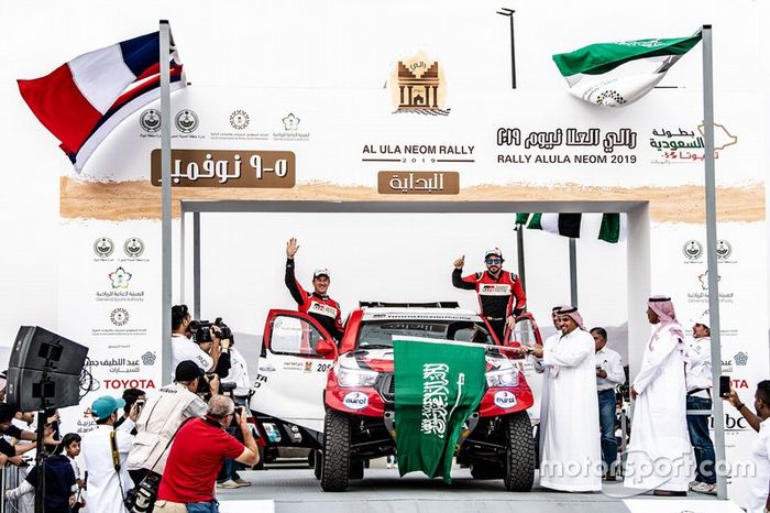 #205 Toyota Gazoo Racing Toyota Hilux: Fernando Alonso, Marc Coma