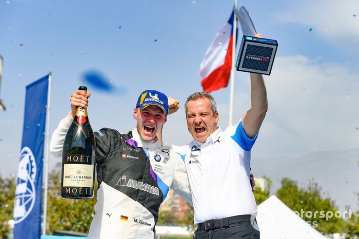 Ganador de la carrera Maximilian Günther, BMW I Andretti Motorsports