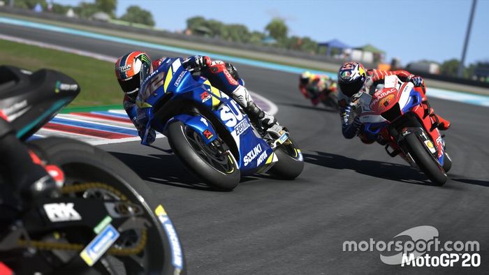Captura de pantalla MotoGP20