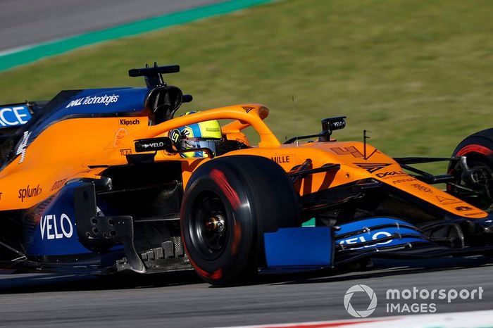 Lando Norris, McLaren MCL35 