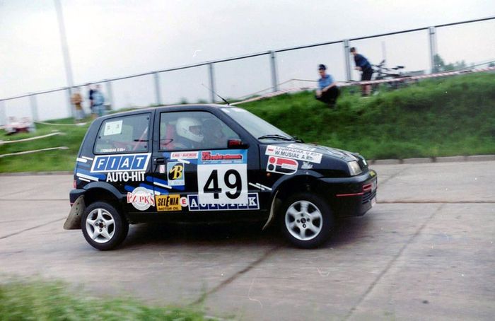 Wojciech Musiał, Igor Tomasiak, Fiat Cinquecento Sporting