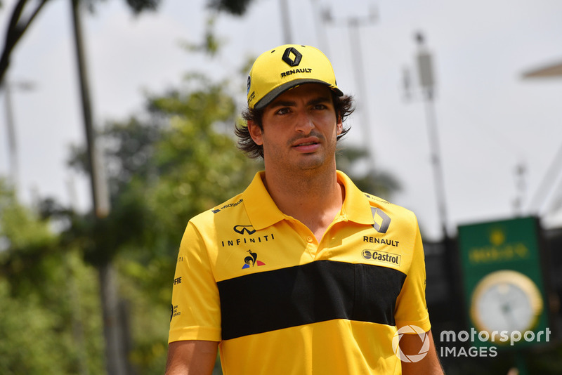 Carlos Sainz Jr., Renault Sport F1 Team