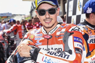 Le vainqueur Jorge Lorenzo, Ducati Team