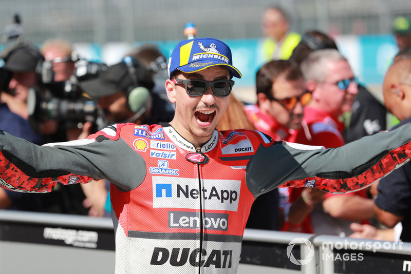 Володар поул-позиції Хорхе Лоренсо, Ducati Team
