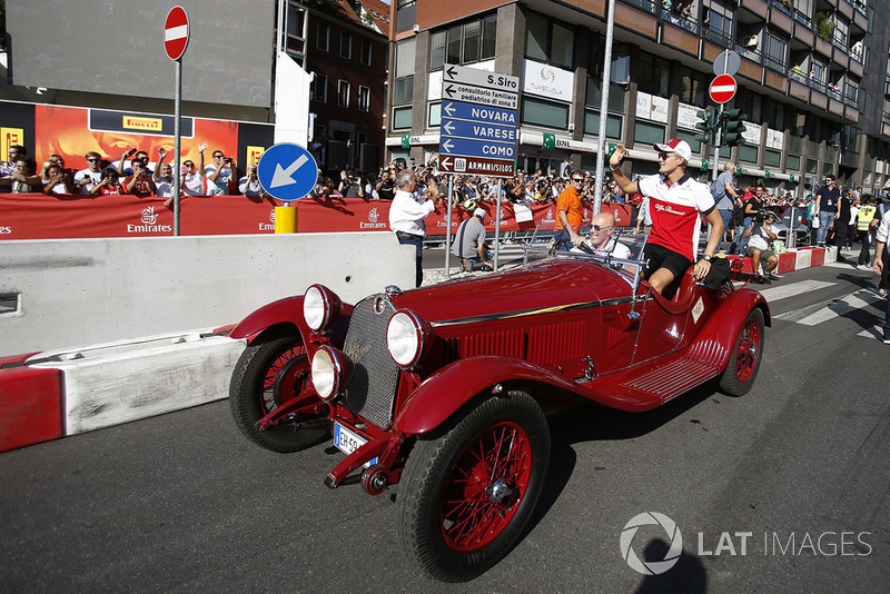 Marcus Ericsson, Sauber su un'Alfa Romeo Storica